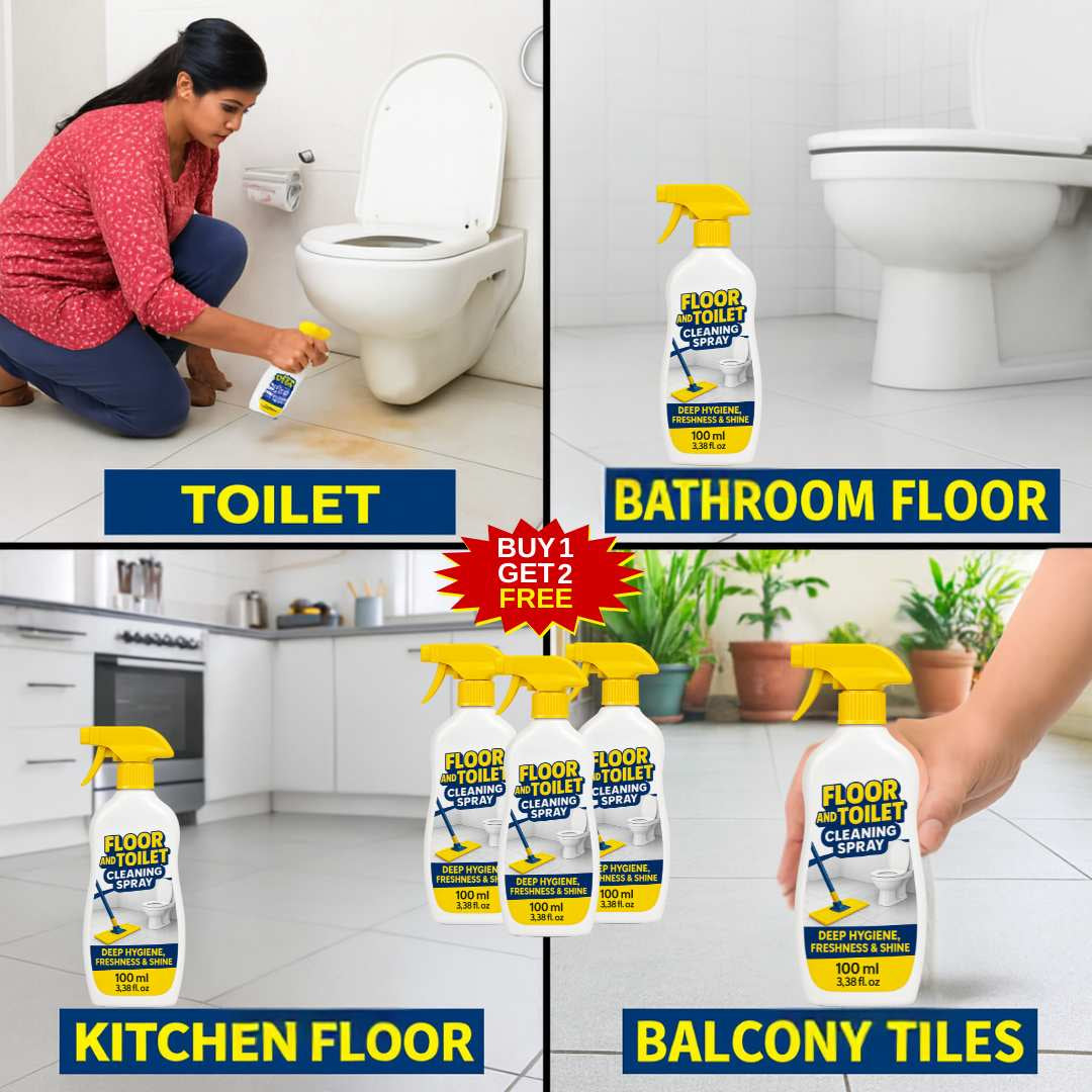 Floor and Toilet Cleaning Spray | BUY 1 GET 2 FREE