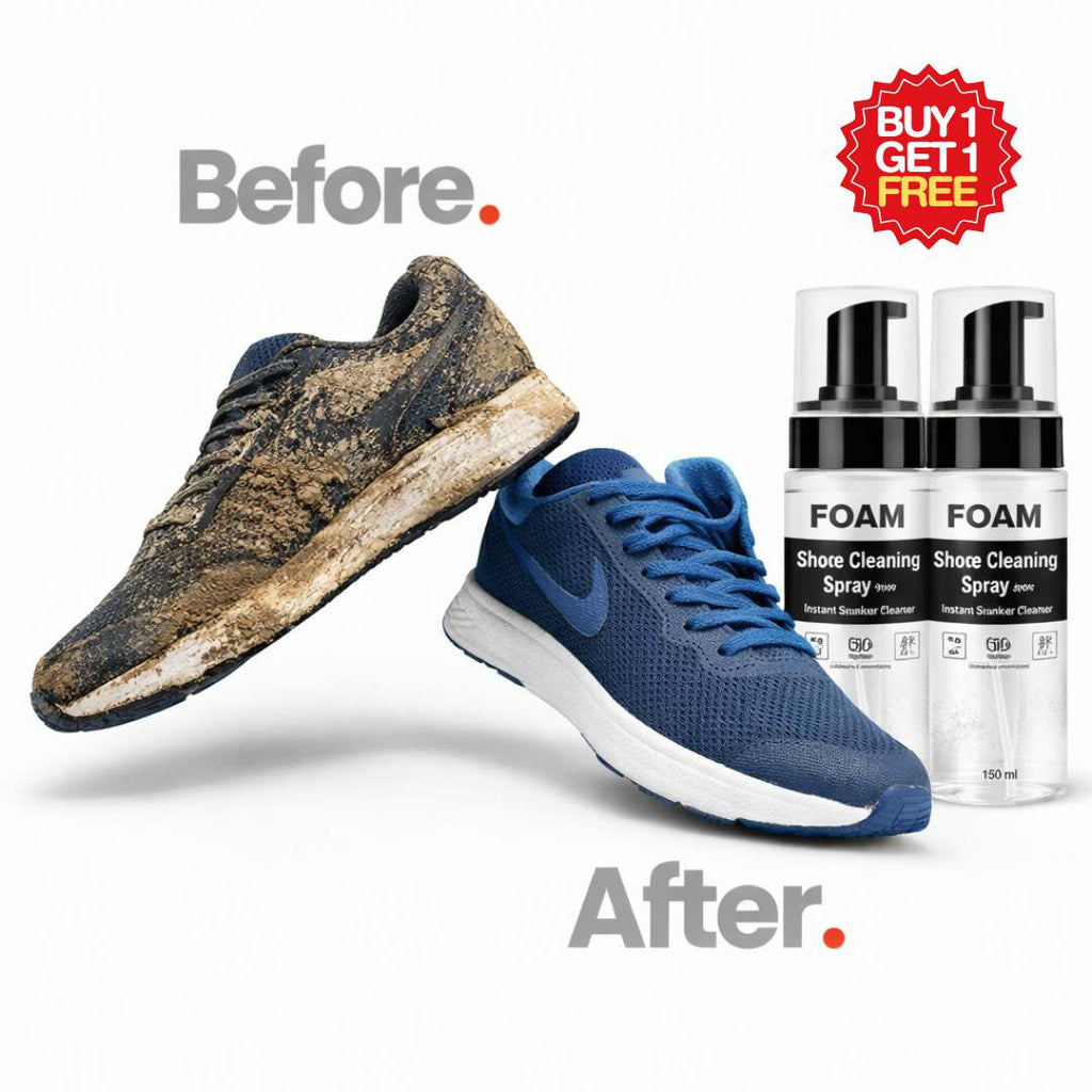 Shoe Cleaning Foam Spray - Buy 1 Get 1 Free